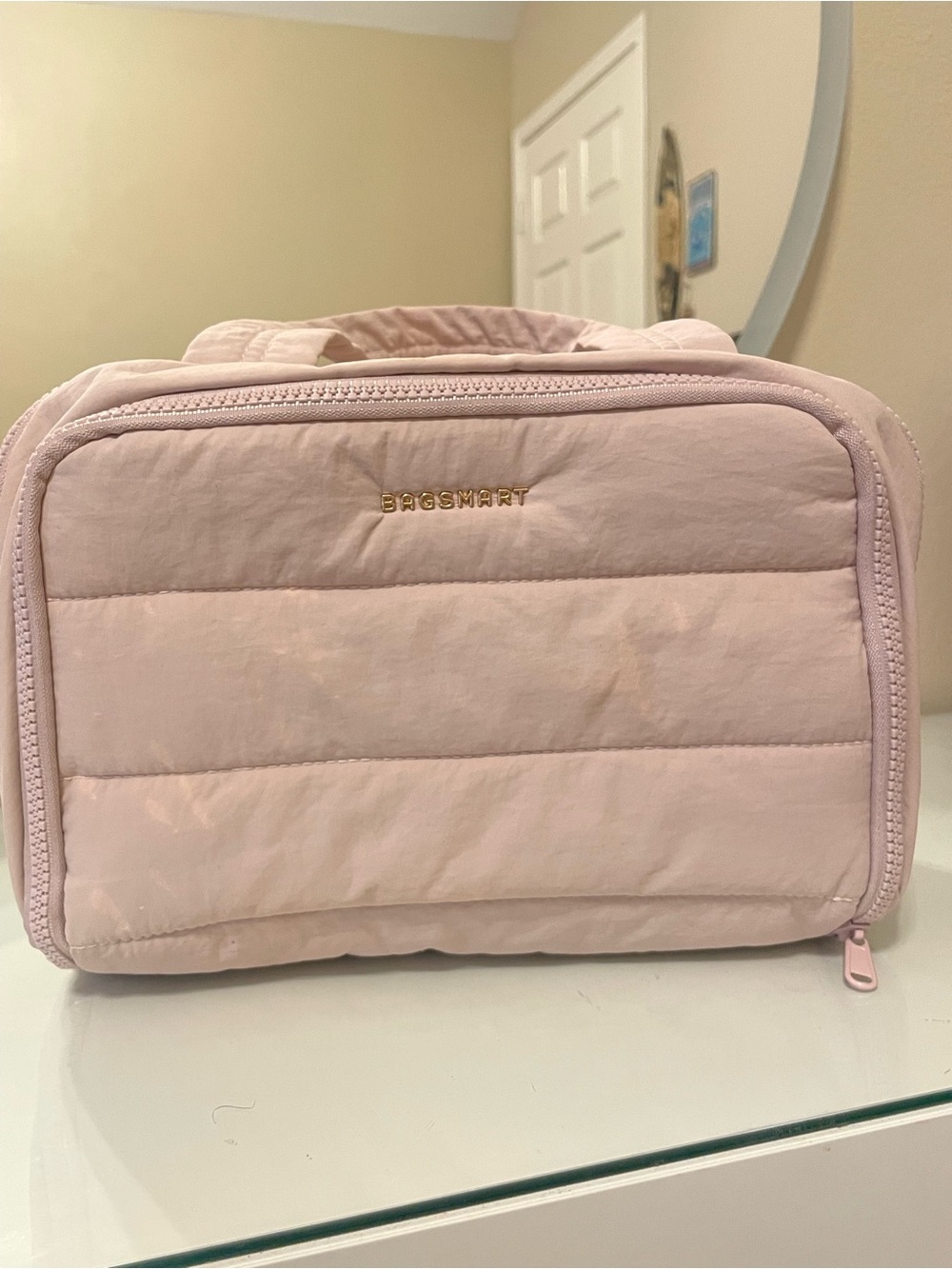 Bagsmart Pink Toiletry Bag